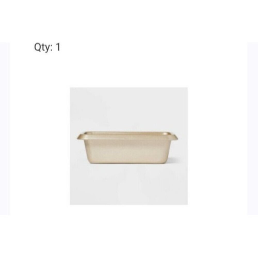 9"x5" Non-Stick Loaf Pan Aluminized Steel Gold - Made By Design* TM